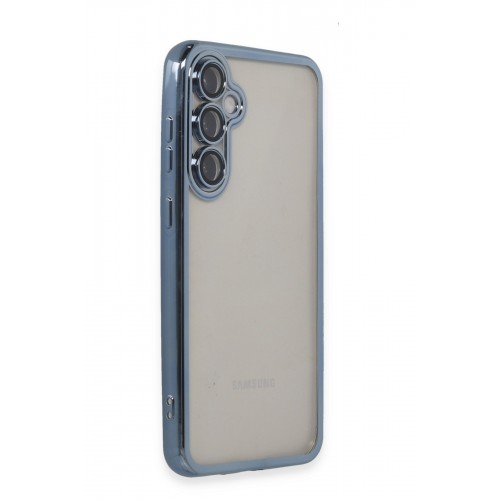 Newface Samsung Galaxy S23 FE Kılıf Razer Lensli Silikon - Açık Mavi Newface Samsung Galaxy S23 FE Kılıf Razer Lensli Silikon - Açık Mavi