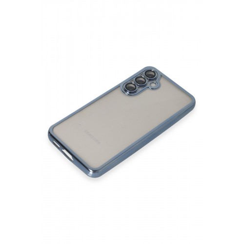 Newface Samsung Galaxy S23 FE Kılıf Razer Lensli Silikon - Açık Mavi Newface Samsung Galaxy S23 FE Kılıf Razer Lensli Silikon - Açık Mavi
