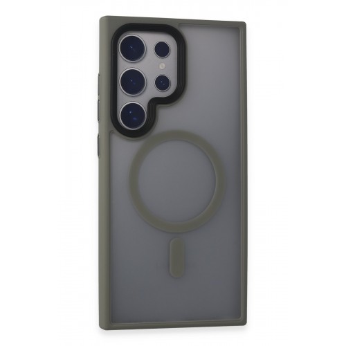 Newface Samsung Galaxy S24 Ultra Kılıf Trex Magneticsafe Kapak - Gri Newface Samsung Galaxy S24 Ultra Kılıf Trex Magneticsafe Kapak - Gri