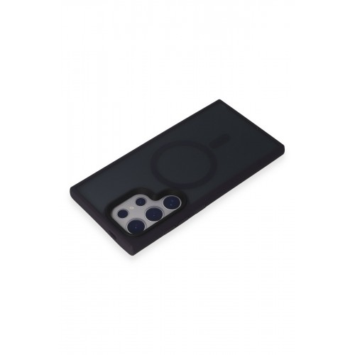 Newface Samsung Galaxy S24 Ultra Kılıf Trex Magneticsafe Kapak - Derin Mor Newface Samsung Galaxy S24 Ultra Kılıf Trex Magneticsafe Kapak - Derin Mor