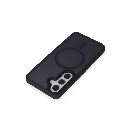 Newface Samsung Galaxy S24 Kılıf Trex Magneticsafe Kapak - Derin Mor Newface Samsung Galaxy S24 Kılıf Trex Magneticsafe Kapak - Derin Mor