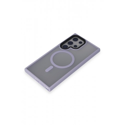 Newface Samsung Galaxy S24 Ultra Kılıf Trex Magneticsafe Kapak - Lila Newface Samsung Galaxy S24 Ultra Kılıf Trex Magneticsafe Kapak - Lila