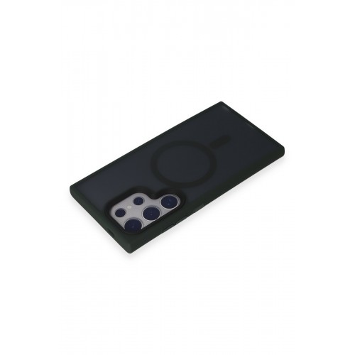 Newface Samsung Galaxy S24 Ultra Kılıf Trex Magneticsafe Kapak - Koyu Yeşil Newface Samsung Galaxy S24 Ultra Kılıf Trex Magneticsafe Kapak - Koyu Yeşil