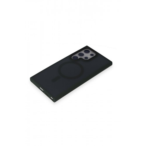 Newface Samsung Galaxy S24 Ultra Kılıf Trex Magneticsafe Kapak - Koyu Yeşil Newface Samsung Galaxy S24 Ultra Kılıf Trex Magneticsafe Kapak - Koyu Yeşil