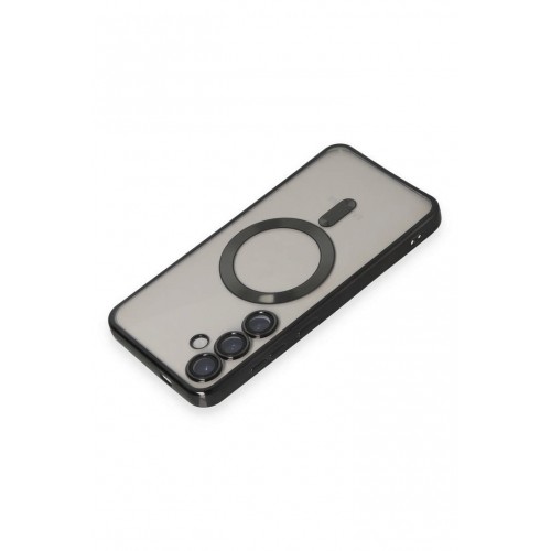 Newface Samsung Galaxy S24 Kılıf Kross Magneticsafe Kapak - Siyah Newface Samsung Galaxy S24 Kılıf Kross Magneticsafe Kapak - Siyah