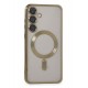 Newface Samsung Galaxy S24 Kılıf Kross Magneticsafe Kapak - Gold