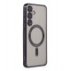 Newface Samsung Galaxy S24 Kılıf Kross Magneticsafe Kapak - Mor Newface Samsung Galaxy S24 Kılıf Kross Magneticsafe Kapak - Mor