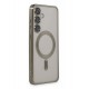 Newface Samsung Galaxy S24 Kılıf Kross Magneticsafe Kapak - Titan Gri Newface Samsung Galaxy S24 Kılıf Kross Magneticsafe Kapak - Titan Gri