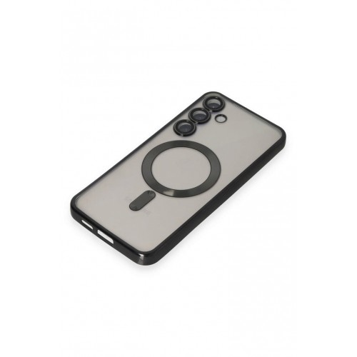 Newface Samsung Galaxy S24 Plus Kılıf Kross Magneticsafe Kapak - Siyah Newface Samsung Galaxy S24 Plus Kılıf Kross Magneticsafe Kapak - Siyah
