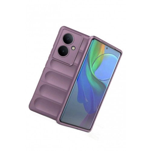 Newface Samsung Galaxy A05 Kılıf Optimum Silikon - Mor Newface Samsung Galaxy A05 Kılıf Optimum Silikon - Mor