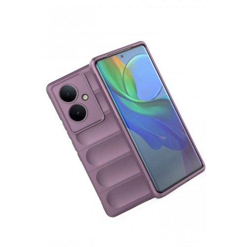 Newface Samsung Galaxy A05 Kılıf Optimum Silikon - Mor Newface Samsung Galaxy A05 Kılıf Optimum Silikon - Mor
