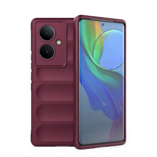 Newface Samsung Galaxy A05 Kılıf Optimum Silikon - Bordo Newface Samsung Galaxy A05 Kılıf Optimum Silikon - Bordo