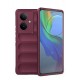Newface Samsung Galaxy A05 Kılıf Optimum Silikon - Bordo Newface Samsung Galaxy A05 Kılıf Optimum Silikon - Bordo
