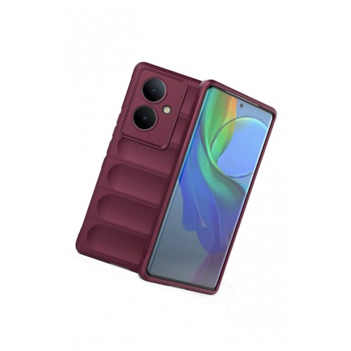 Newface Samsung Galaxy A05 Kılıf Optimum Silikon - Bordo Newface Samsung Galaxy A05 Kılıf Optimum Silikon - Bordo