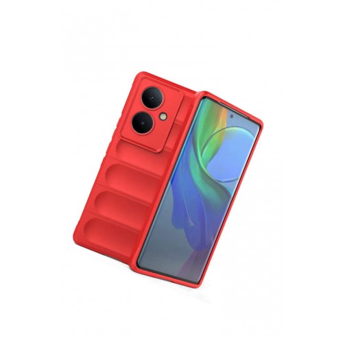 Newface Samsung Galaxy A05 Kılıf Optimum Silikon - Kırmızı Newface Samsung Galaxy A05 Kılıf Optimum Silikon - Kırmızı