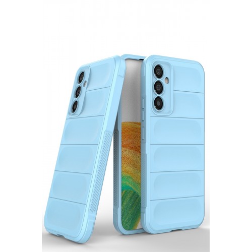 Newface Samsung Galaxy A15 4G Kılıf Optimum Silikon - Sky Blue Newface Samsung Galaxy A15 4G Kılıf Optimum Silikon - Sky Blue