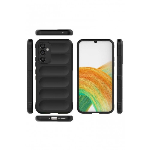 Newface Samsung Galaxy A05S Kılıf Optimum Silikon - Siyah Newface Samsung Galaxy A05S Kılıf Optimum Silikon - Siyah