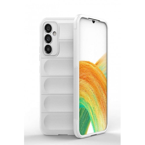 Newface Samsung Galaxy A05S Kılıf Optimum Silikon - Krem Newface Samsung Galaxy A05S Kılıf Optimum Silikon - Krem