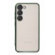 Newface Samsung Galaxy S24 Kılıf Razer Lensli Silikon - Yeşil