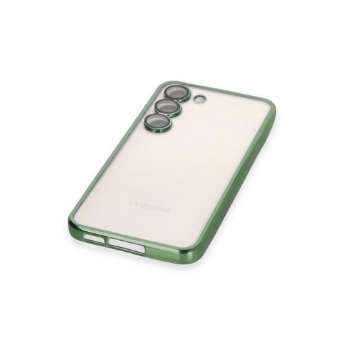 Newface Samsung Galaxy S24 Kılıf Razer Lensli Silikon - Yeşil Newface Samsung Galaxy S24 Kılıf Razer Lensli Silikon - Yeşil