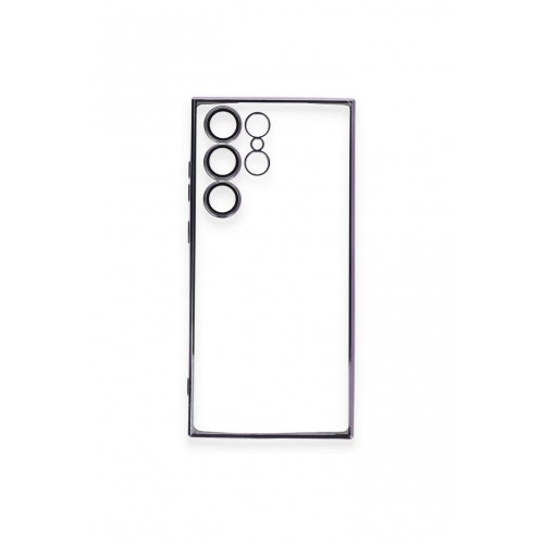 Newface Samsung Galaxy S24 Ultra Kılıf Razer Lensli Silikon - Siyah Newface Samsung Galaxy S24 Ultra Kılıf Razer Lensli Silikon - Siyah