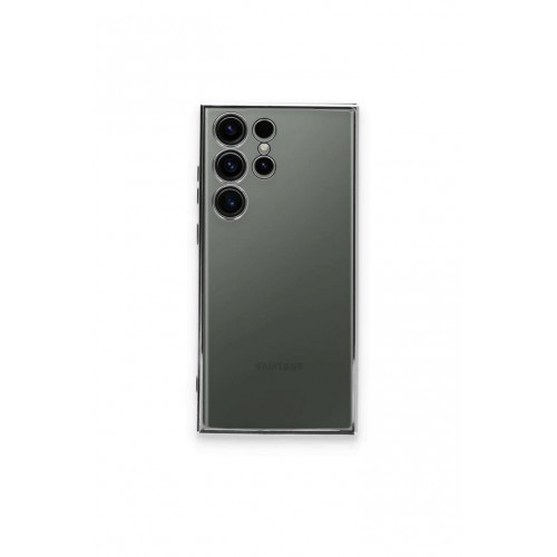 Newface Samsung Galaxy S24 Ultra Kılıf Razer Lensli Silikon - Mor