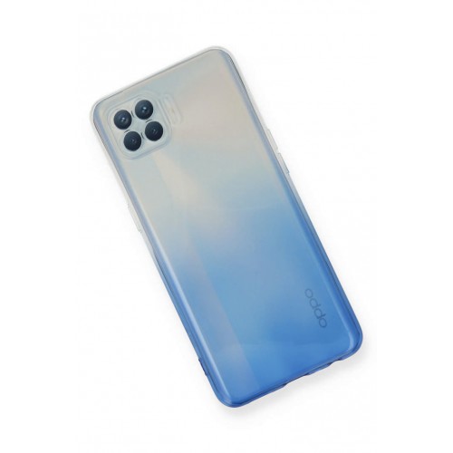 Newface Oppo Reno 4 Lite Kılıf Lüx Çift Renkli Silikon - Mavi Newface Oppo Reno 4 Lite Kılıf Lüx Çift Renkli Silikon - Mavi