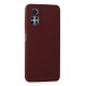 Newface Xiaomi Redmi Note 12 Pro 4G Kılıf Nano içi Kadife Silikon - Bordo Newface Xiaomi Redmi Note 12 Pro 4G Kılıf Nano içi Kadife Silikon - Bordo