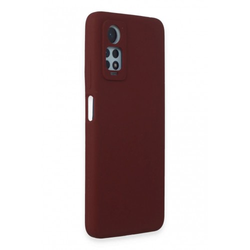 Newface Xiaomi Redmi Note 12 Pro 4G Kılıf Nano içi Kadife Silikon - Bordo Newface Xiaomi Redmi Note 12 Pro 4G Kılıf Nano içi Kadife Silikon - Bordo