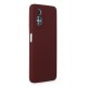 Newface Xiaomi Redmi Note 12 Pro 4G Kılıf Nano içi Kadife Silikon - Bordo Newface Xiaomi Redmi Note 12 Pro 4G Kılıf Nano içi Kadife Silikon - Bordo