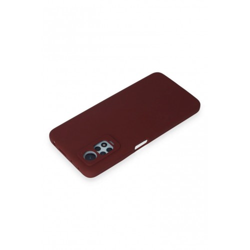 Newface Xiaomi Redmi Note 12 Pro 4G Kılıf Nano içi Kadife Silikon - Bordo Newface Xiaomi Redmi Note 12 Pro 4G Kılıf Nano içi Kadife Silikon - Bordo