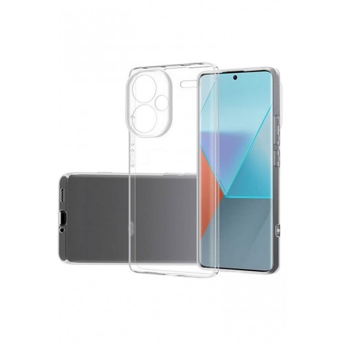 Newface Xiaomi Redmi Note 13 Pro Plus Kılıf Lüx Şeffaf Silikon Newface Xiaomi Redmi Note 13 Pro Plus Kılıf Lüx Şeffaf Silikon