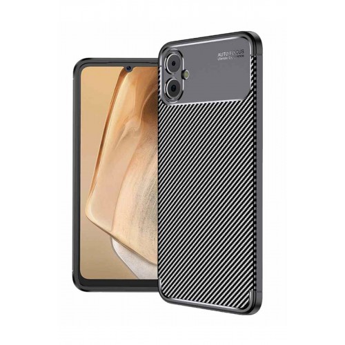 Newface Samsung Galaxy A05 Kılıf Focus Karbon Silikon - Siyah Newface Samsung Galaxy A05 Kılıf Focus Karbon Silikon - Siyah