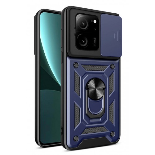 Newface Xiaomi Mi 13T Kılıf Pars Lens Yüzüklü Silikon - Lacivert Newface Xiaomi Mi 13T Kılıf Pars Lens Yüzüklü Silikon - Lacivert