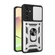 Newface Samsung Galaxy A05 Kılıf Pars Lens Yüzüklü Silikon - Gümüş Newface Samsung Galaxy A05 Kılıf Pars Lens Yüzüklü Silikon - Gümüş