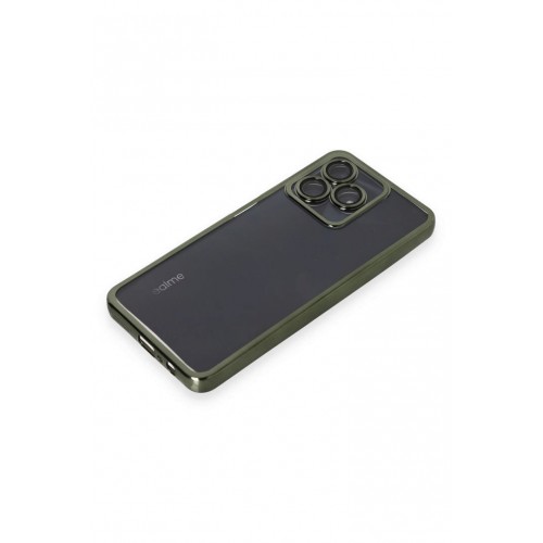 Newface Realme C53 Kılıf Razer Lensli Silikon - Yeşil Newface Realme C53 Kılıf Razer Lensli Silikon - Yeşil
