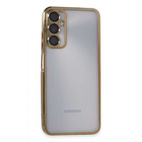 Newface Samsung Galaxy A05S Kılıf Razer Lensli Silikon - Gold Newface Samsung Galaxy A05S Kılıf Razer Lensli Silikon - Gold
