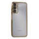 Newface Samsung Galaxy A05S Kılıf Razer Lensli Silikon - Gold Newface Samsung Galaxy A05S Kılıf Razer Lensli Silikon - Gold