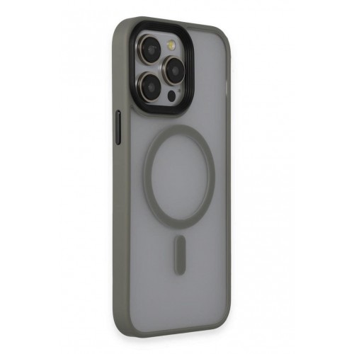 Newface iPhone 14 Pro Max Kılıf Trex Magneticsafe Kapak - Gri Newface iPhone 14 Pro Max Kılıf Trex Magneticsafe Kapak - Gri
