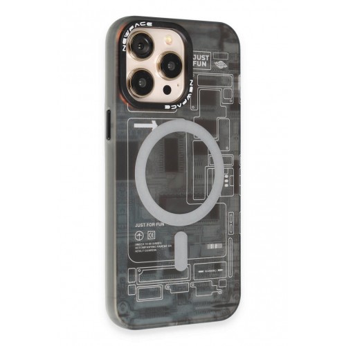 Newface iPhone 15 Pro Kılıf Venüs Magneticsafe Desenli Kapak - Venüs - 4