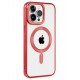 Newface iPhone 14 Pro Kılıf Kronos Magsafe Kapak - Kırmızı Newface iPhone 14 Pro Kılıf Kronos Magsafe Kapak - Kırmızı