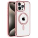 Newface iPhone 14 Pro Kılıf Kronos Magsafe Kapak - Rose Gold Newface iPhone 14 Pro Kılıf Kronos Magsafe Kapak - Rose Gold