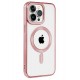 Newface iPhone 14 Pro Kılıf Kronos Magsafe Kapak - Rose Gold Newface iPhone 14 Pro Kılıf Kronos Magsafe Kapak - Rose Gold