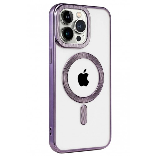 Newface iPhone 14 Pro Kılıf Kronos Magsafe Kapak - Derin Mor Newface iPhone 14 Pro Kılıf Kronos Magsafe Kapak - Derin Mor