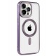 Newface iPhone 14 Pro Kılıf Kronos Magsafe Kapak - Derin Mor