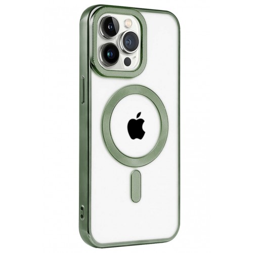 Newface iPhone 14 Pro Max Kılıf Kronos Magsafe Kapak - Koyu Yeşil Newface iPhone 14 Pro Max Kılıf Kronos Magsafe Kapak - Koyu Yeşil