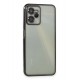 Newface Realme C35 Kılıf Razer Lensli Silikon - Siyah