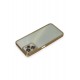 Newface Realme C35 Kılıf Razer Lensli Silikon - Gold