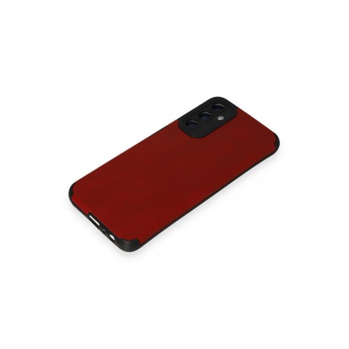 Newface Samsung Galaxy A05S Kılıf Loop Deri Silikon - Kırmızı Newface Samsung Galaxy A05S Kılıf Loop Deri Silikon - Kırmızı