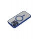 Newface iPhone 14 Pro Max Kılıf Kross Magneticsafe Kapak - Lacivert